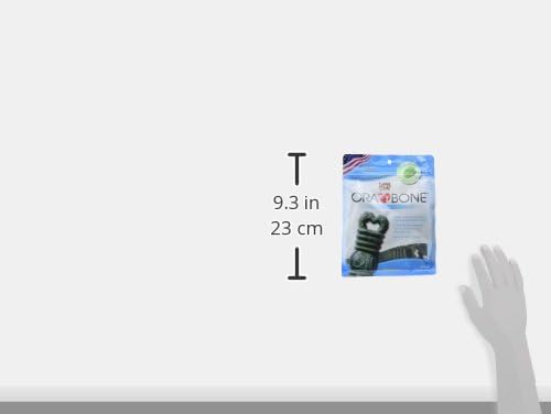 Loving Pets Ora-Bone™ Dental Chews for Dogs – USA Made Dog Dental Sticks with Parsley & Mint – Patented Shape to Reduce Plaque, Tartar, Massage Gums & Freshen Breath (Medium Dogs 14 oz.)