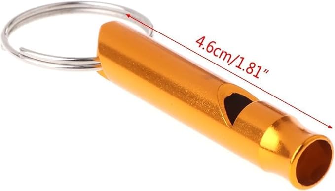 6Pcs Ultrasonic Dog Training Whistle - Metal Anti-Barking and Recall Whistles for Small to Large Dogs | Silent Dog Whistle for Pet Training,Pet Training Tools, Anti-Barking Devices