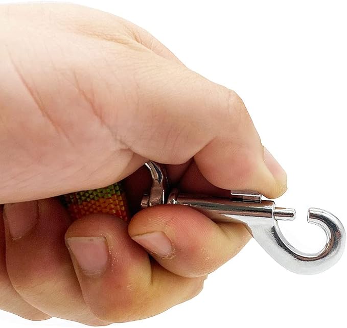 TAIDA Strong Nylon 16 Feet Long Dog Leash, 16 Foot Dog Leashes for Medium Large Dogs, 1 Inch Wide