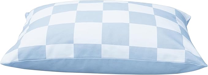 Dog Bed with Removable Washable Cover for Small Dogs Deluxe Plush Dog Crate Beds Comfy Kennel Pad Waterproof Lining and Blue Gel Memory Foam Memory Foam(Blue 30 * 20 * 4in)