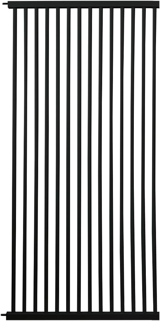 Lumizone Extra Tall Cat Gate Extension Kit 61.02" High Pressure Mounted 2025 New 29.52" Extra Wide 1.37" Gap No Drilling Tall Pet Gate for Dogs (Black, 29.52"/75CM)