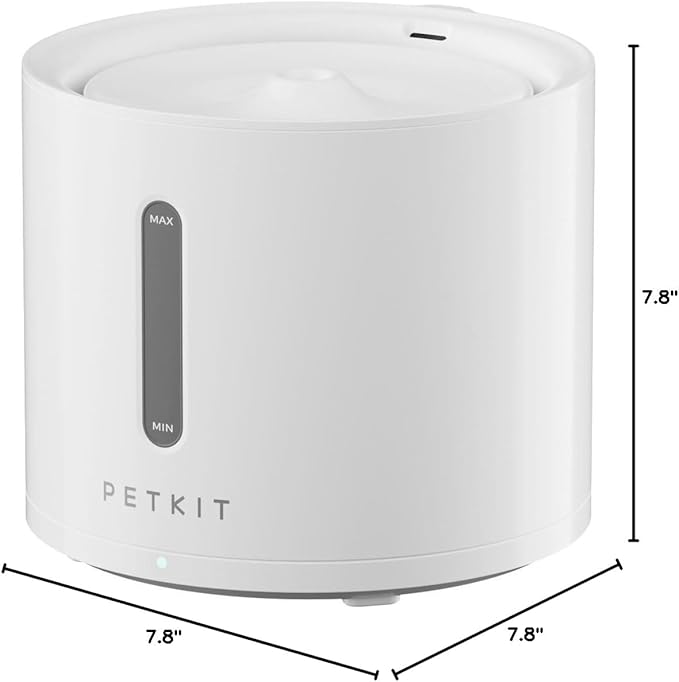 PETKIT EVERSWEET Solo 2 Cat Water Fountain with Pump, Ultra Quiet 70oz/2L Pet Water Fountain for Cats and Dogs Inside, 3 Working Modes, Visualization Window, (App Control)