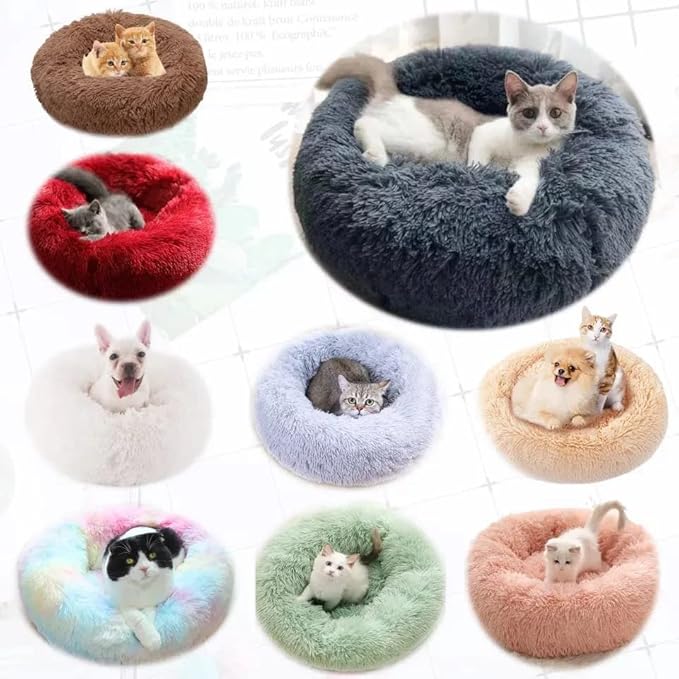 Small Cat Beds for Indoor Cats, Extra Small Dog Bed for Puppy, Washable 16 Inches Pet Bed (Up to 5lbs)