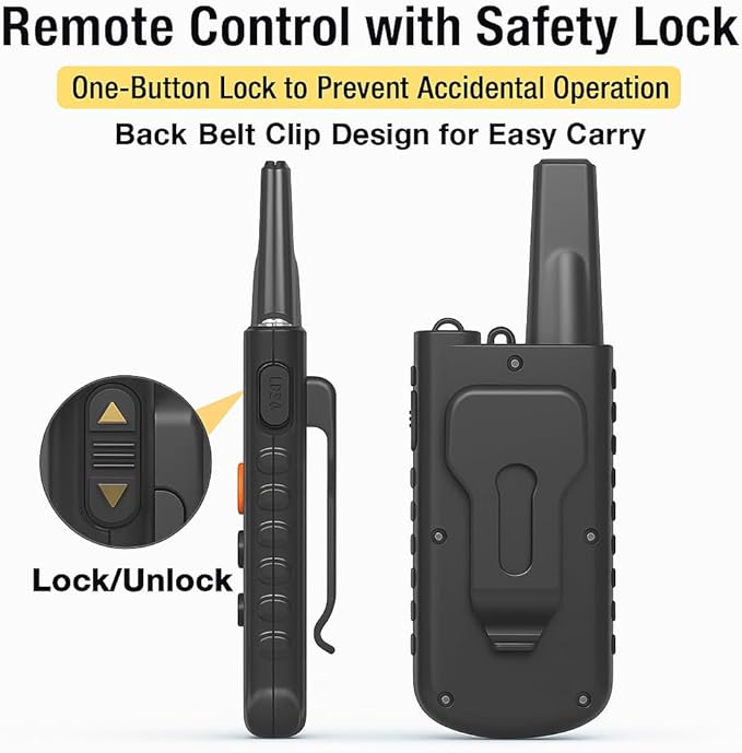 Waterproof Dog Shock Collar with Remote 3300 FT – 3 Modes Beep Vibrate Static, LED Light, 20-Level Adjustable, Rechargeable Training Collar for Small Medium Large Dogs 8-120 lbs