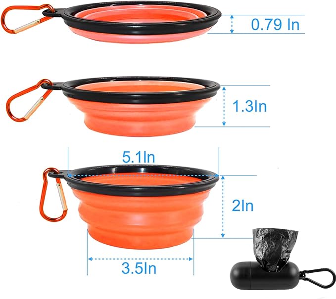 BARKBAY Dog Leashes for Large Dogs Heavy Duty Dog Leash 4/5/6 FT with Comfortable Padded Handle and Highly Reflective Threads for Medium Large Dogs Walking Training Running (6FT-1/2'',Orange)