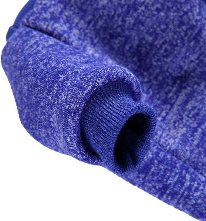Jecikelon Dog Clothes Dogs Sweater Soft Puppies Clothing Winter Puppy Sweaters Warm Outfit for Dogs Small XXS XS Cat Apparel (Dark Blue, XXS)