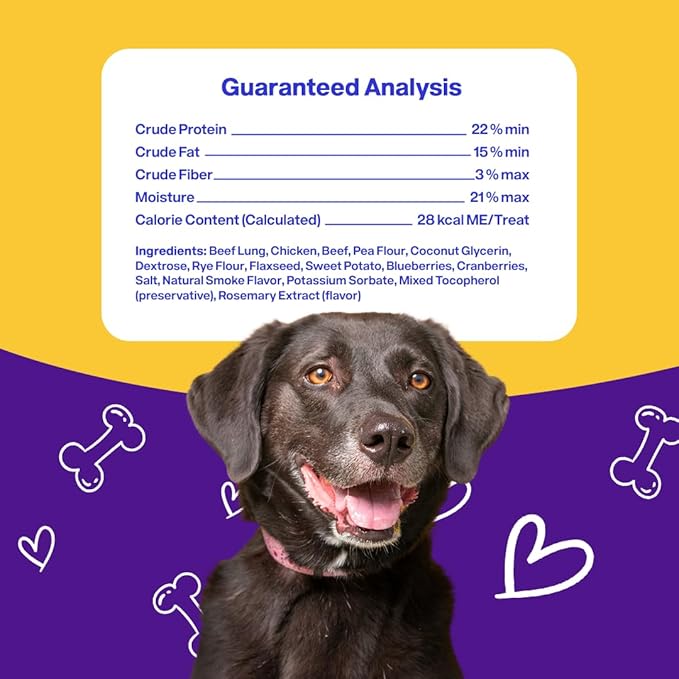 Dog Treats Beef Stix, Grass Fed, Wheat Free, Corn Free, Soy Free (32 OZ), Healthy Dog Chews for All Breeds