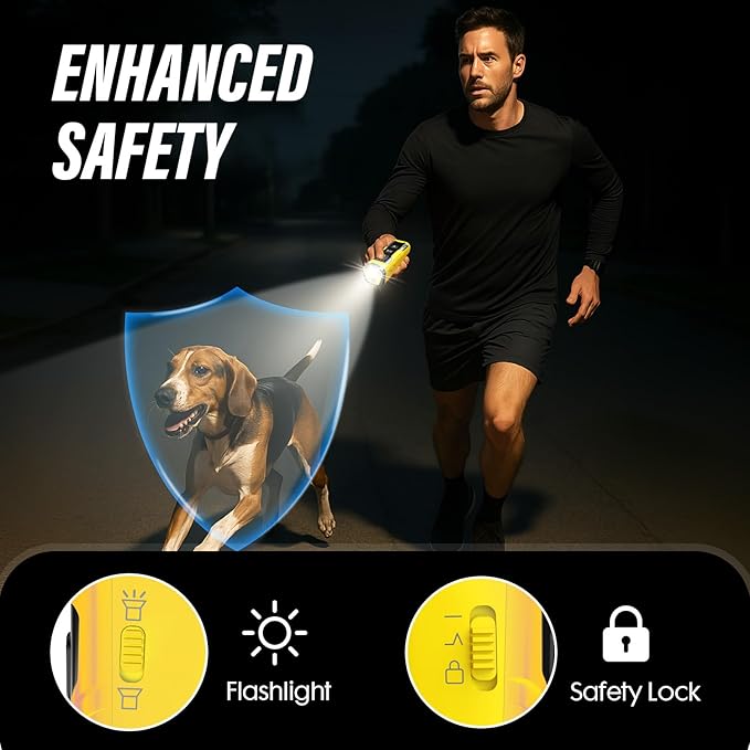 Dog Bark Deterrent Device, 3X Ultrasonic Anti Barking, 6 Training Modes 23 FT Range Barks No More Indoors Outdoors Behavior Correct Safe & Humane Rechargeable Compact Bark Control for Dogs