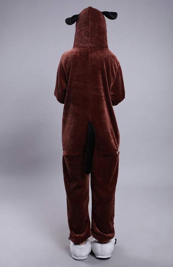 MizHome Unisex Dog Adult Performance Pajamas Anime Costume