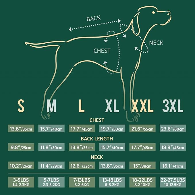 Dog Pajamas Onesie for Small & Medium Dogs - Polyester, Cozy, Wrinkle-Resistant Four-Legged Apparel (Light Brown, XX-Large)