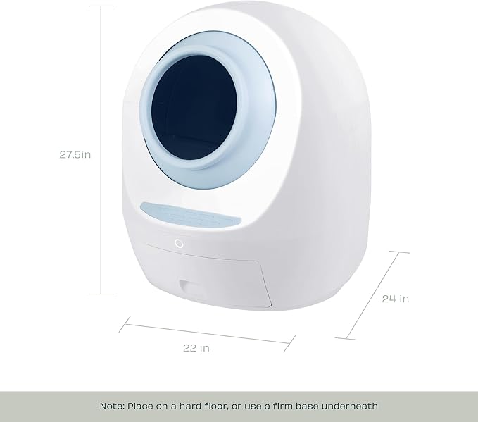 Casa Leo Leo’s Loo Too Self‑Cleaning Cat Litter Box – with UV