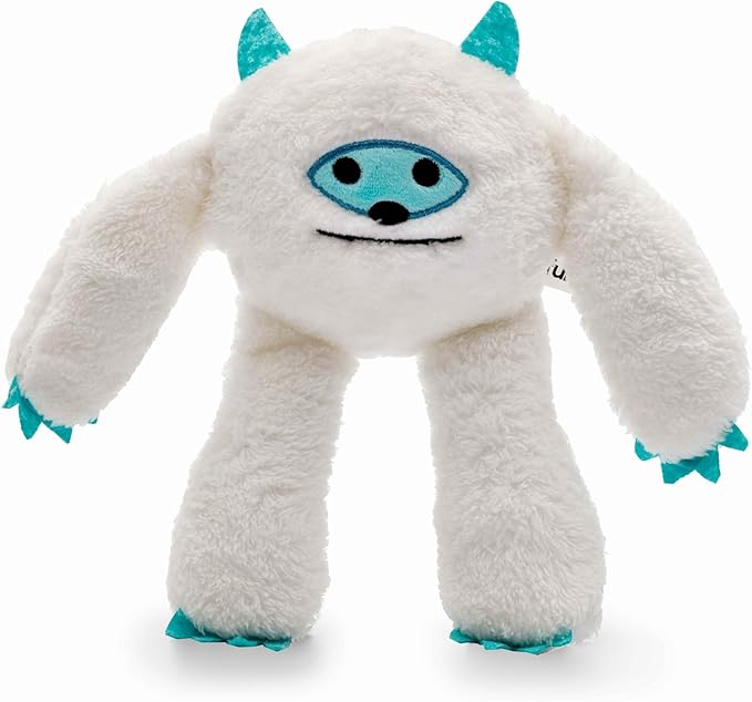 Flourish Pets 3 in 1 Multi-Layer Chew Toy for Active Dogs | Non-Toxic BPA Free Double Stitched Soft Fabric Exterior Dog Toys | Long-Lasting Dog Plush Toys β Large Yeti 11"