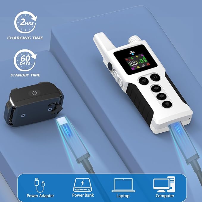 Dog Shock Collar - 4200FT Dog Training Collar with Remote Innovative IPX7 Waterproof with 4 Training Modes,Vibration and Shock,Rechargeable E-Collar for All Breeds