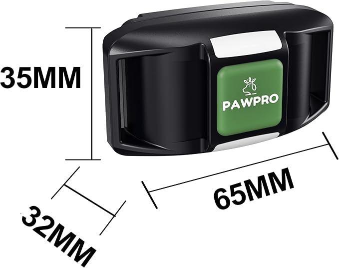 Dog Shock Collar with Remote, Unmatched 4-Mile Range, Night-Light Mode, Training Guide Included, 124 Training Levels & 4 Modes, Beep Vibration Shock, Waterproof Rechargeable, Fits All Dogs (Green)