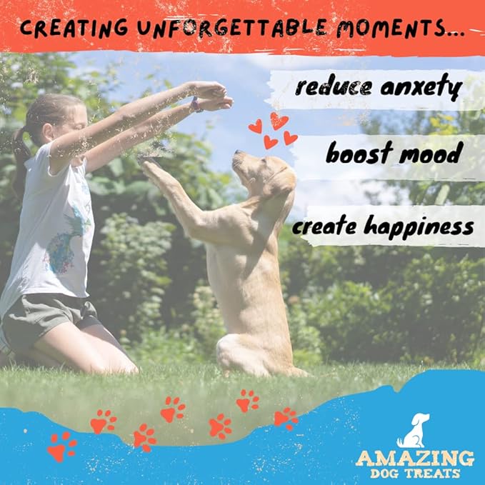 Amazing Dog Treats - 6 Inch Extra Thick Bully Sticks (100 Count) - Bulk Bully Sticks for Dogs - No Hide Bully Stick Dog Bones