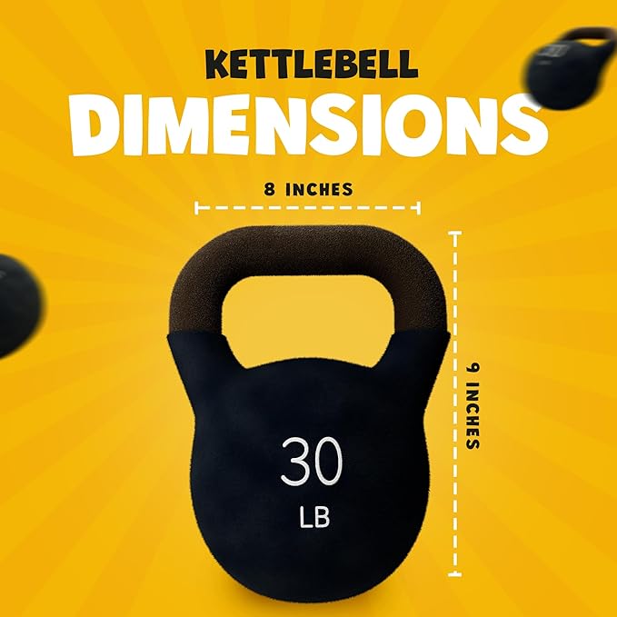 Kettlebell Parody Dog Toy – Funny Squeaky Dog Toys for Interactive Play and Training – Durable, Easy to Clean, Birthday Gifts for Small, Medium and Large Dogs