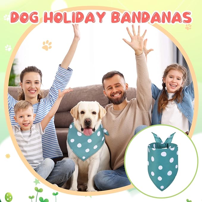 Amylove 50 Pcs Dog Bandanas Bulk Fall Puppy Floral Dog Bibs Holiday Washable Scarf Pets Triangle Head Scarfs Bandanas Pet Costume Outfit(Flower,Small)