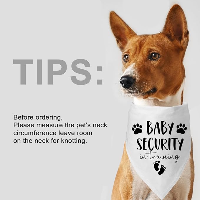 Big Sister&Baby Security in Training Dog Bandana, Dog Bandanas for Dogs Pet Accessories for Dogs Lovers Pregnancy Reveal Ideas, Soft Triangle Scarf for Small Medium Large Dogs (Big Sister Pink)