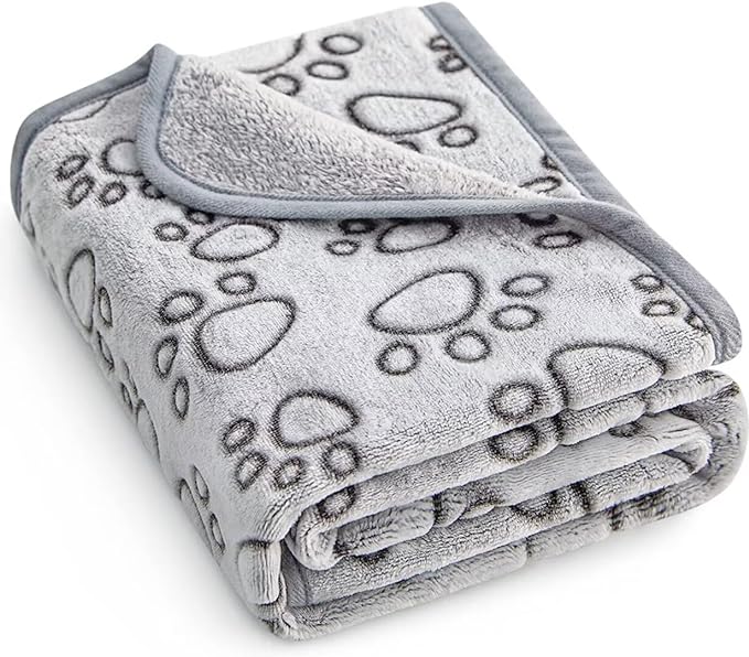 Stuffed Small Dog Blanket for Puppy Cat Bed, Washable Indoor Dog Beds & Furniture, Soft 24 * 32 inches Blanket Small Pet Supplies