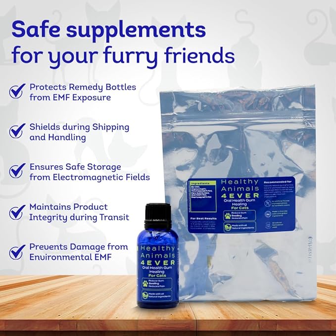 HA4E - Cat Oral Health - Relieves Inflammation, Soothes Pain & Fights Gum Disease - Natural, Non-GMO, Organic, Gluten-Free & Chemical-Free - 300 Tablets