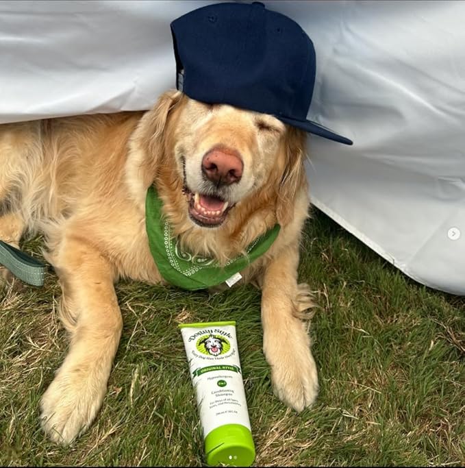 Doggy Style Dog Shampoo β Hypoallergenic Puppy Wash, Plant-Based Dog Shampoo for Itchy Skin Relief, Gentle Conditioner for Dogs, 10oz