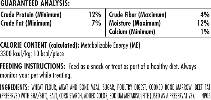 Milk-Bone MaroSnacks Dog Treats, 38 Ounce Refill Packs (Pack of 2) with Real Bone Marrow and Calcium