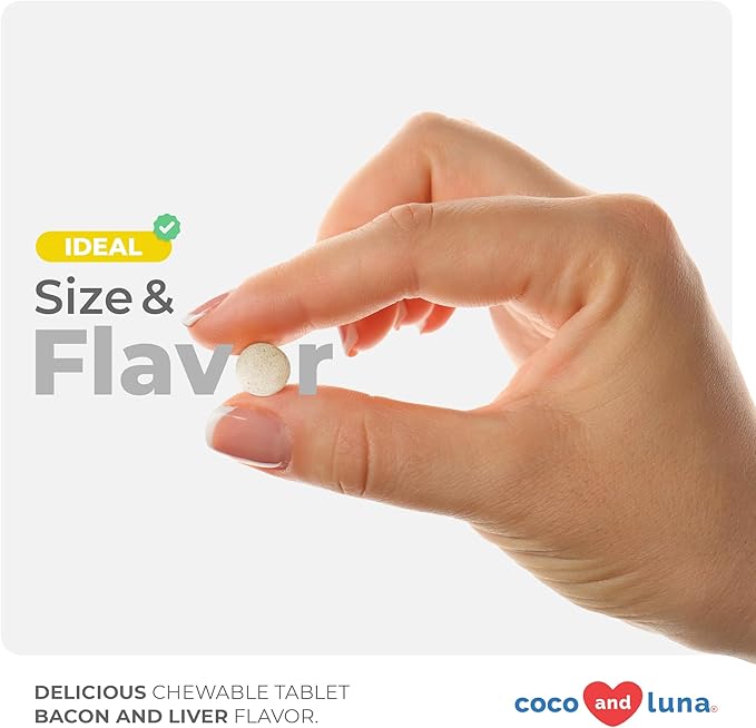 Same for Dogs - 120 Chewable Tablets - S-Adenosyl-L-Methionine, Liver Supplement - Brain Health, Promotes Cognitive Support, Liver Support (Same Tablet)