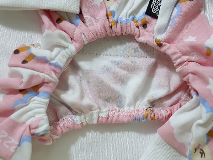 Pink Puppy Christmas Dog Clothes Pajamas for Small Medium Dogs Girl Boy,Funny Pet Cat Dog Shirts Costume Sweaters Pjs Onesie Shirt,Doggie Onesies Cat Pet Outfit Frenchie Clothes