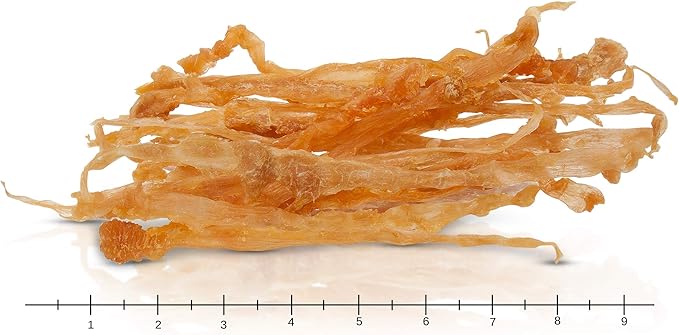 GOGO 3oz Turkey Tendon Strips Dog Chew Treats Sources and Made in The USA (1 Pack)