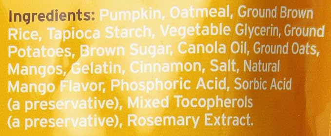 Fruitables Skinny Mini Dog Treats – Healthy, Low Calorie Training Treats – Wheat, Corn & Soy Free – Pumpkin Mango – 5 Ounces (Pack of 2)