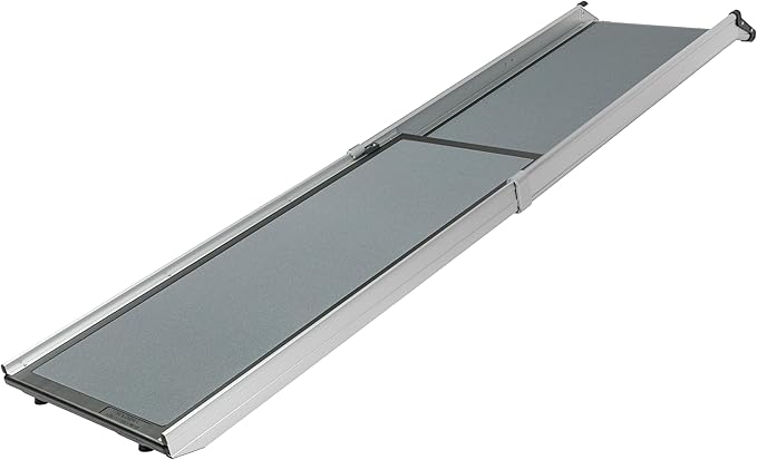 PetSafe Happy Ride Compact Telescoping Dog Ramp - Portable Pet Ramp for Cars, Trucks & SUVs with Adjustable Sizing - Non-Slip Design - Lightweight Pet Mobility Assistance - Extra Long