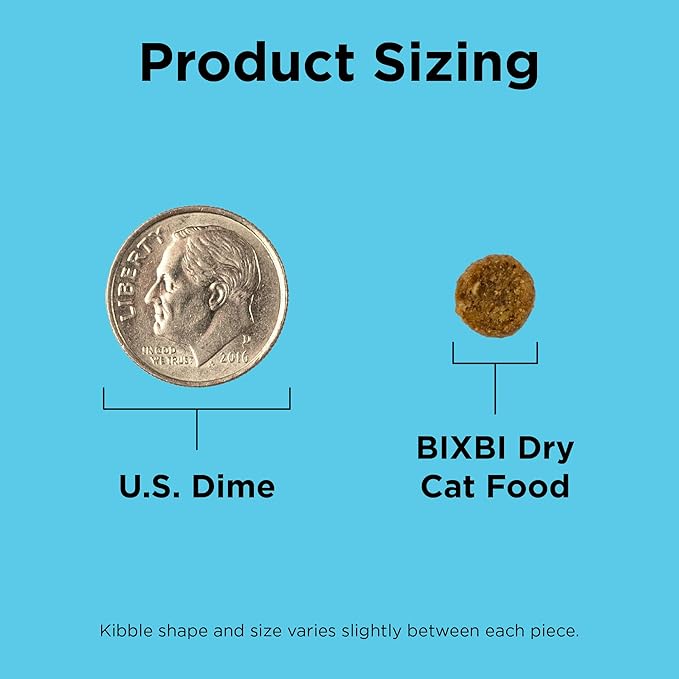 BIXBI Liberty Dry Food Indoor Cat Health Chicken & Salmon Recipe, 10lb