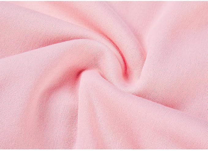 GreenJoy Classic Fleece Dog Sweater – Soft & Warm Stretchy Sweatshirt for Small Dogs & Cats, Cold-Weather Pullover for Everyday Wear (Light Pink, X-Small)