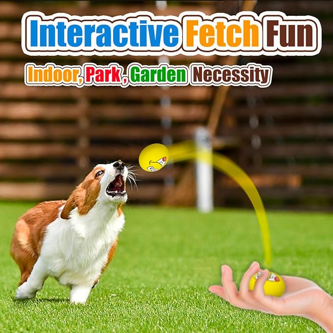 Squeaky Dog Toy for Small Dogs Latex Soft Puppy Toys Small Dog Toys Balls, Smile Face Flat Squeaky Dog Balls for Mini, Small Breeds