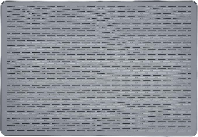 Cat Litter Mat,Waterproof Soft Litter Mat,39x27in Large Rubber Litter Box Mat,Washable Cat Litter Mat Litter Trapping Mat Easy to Clean,Indoor Floor Xl Kitty Litter Mat