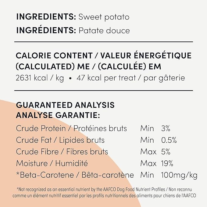 Crumps' Naturals Sweet Potato For Pets, 11.6-Ounce