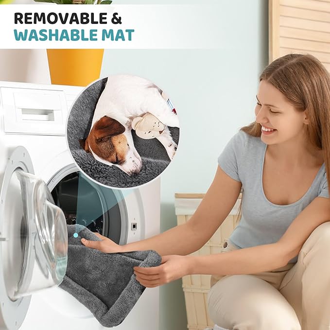 JUNGYOUN Premium Cat Carrier - Pet Carrier for Cat & Small Dogs up to 15lbs - Airline Approved Travel Dog Carrier with Anti-Escape Zippers, Collapsible Travel Bowl & Padded Strap,Blue