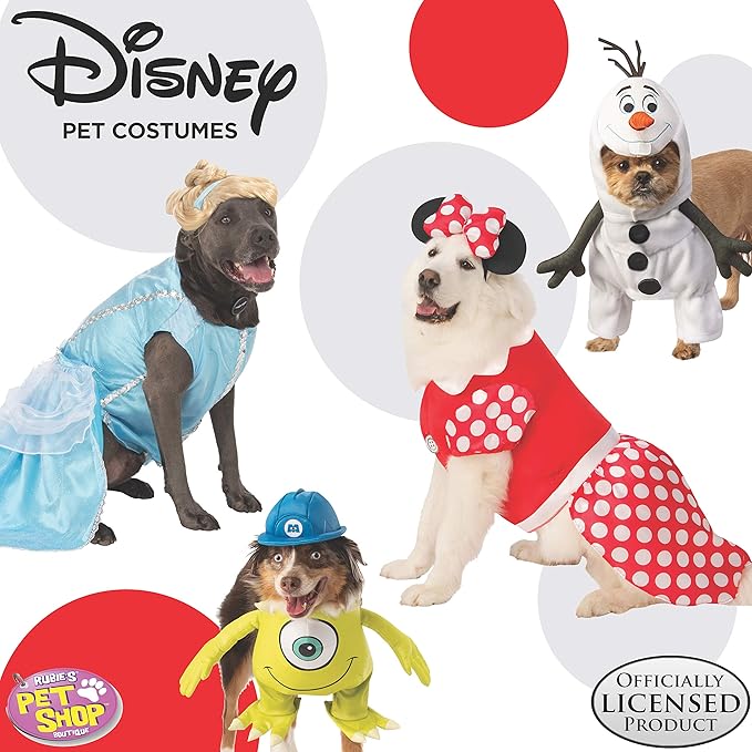 Disney The Incredibles: Pet Costume for For Dogs or Cats by Rubies, Medium