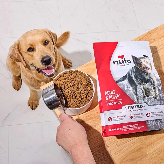 Nulo Freestyle Limited Ingredient Lamb Recipe Dry Kibble Dog & Puppy Food, 5.5 Pound Bag