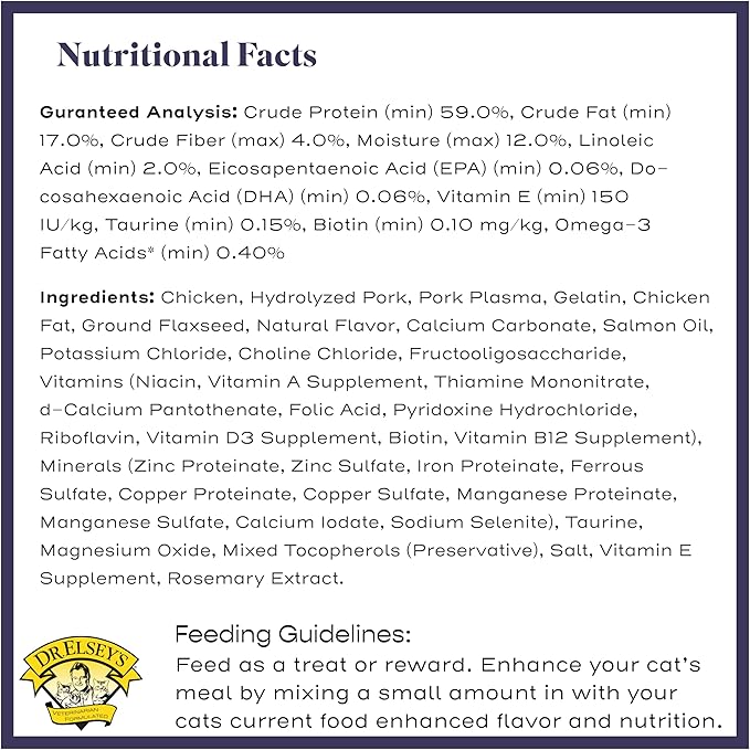 Dr. Elsey's cleanprotein Protein Bites Chicken 6 oz.