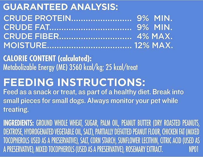 Milk-Bone Dipped Dog Treat Biscuits Baked with Real Peanut Butter, 32 Ounce (Pack of 2)