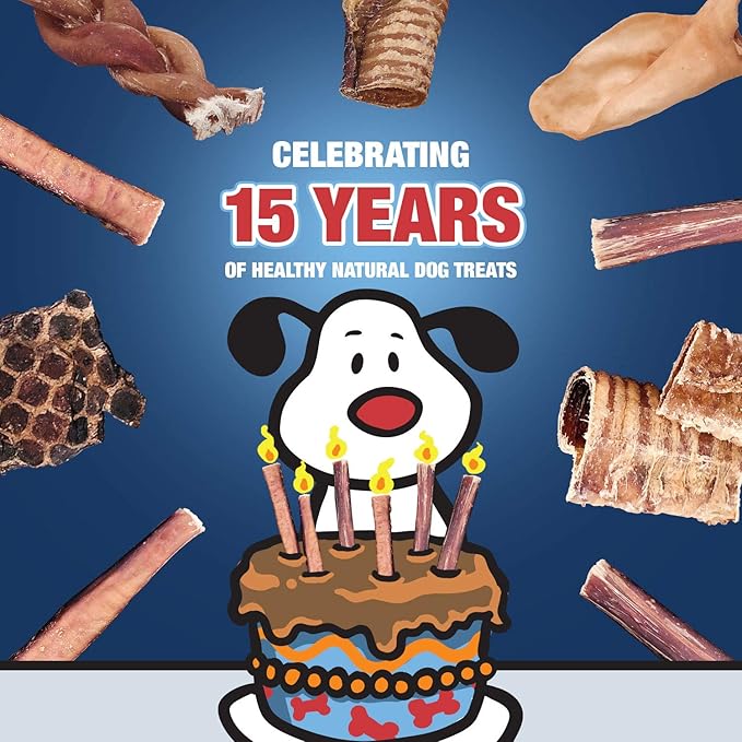 ValueBull USA Rawhide Twists for Small Dogs, 5 Inch, Smoked, Varied Thicknesses, 50 Count - Natural & Safe, USA Beef Hide, Long Lasting, Chemical Free, No Artificial Flavors