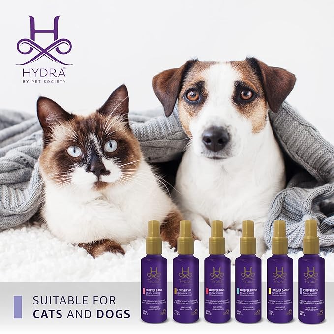 Hydra Forever Liss Cologne, Long-Lasting Cat and Dog Perfume, 4.4 Fl Oz