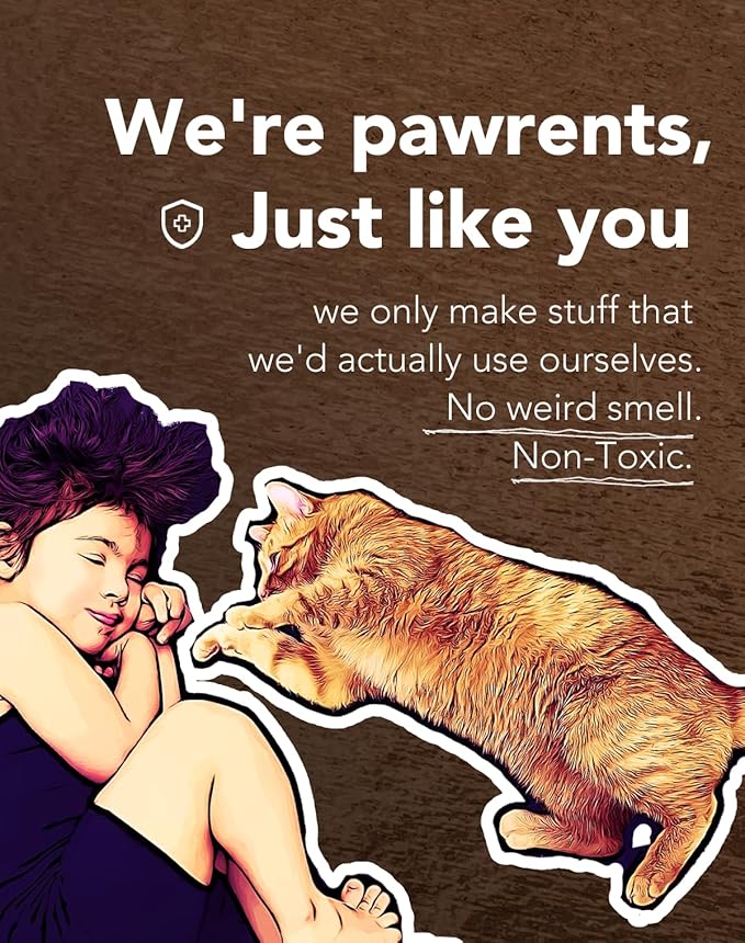 Lukamoo® Cute Double-Layer Litter Mat, Ideal for Any Cat Litter