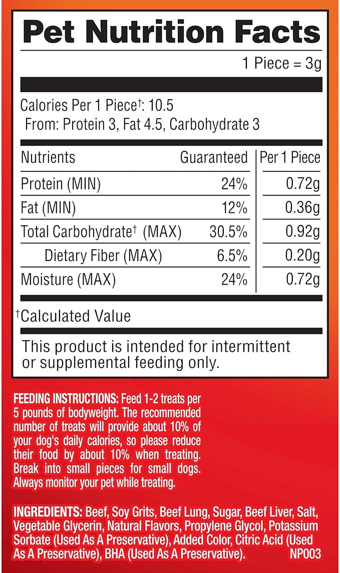 Pup-Peroni Mini Dog Treats, Original Beef Flavor, 5.6 Ounce (Pack of 8), Made with Real Beef