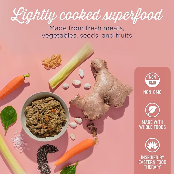 Side by Side Chicken & Lamb Stew - Warming Wet Dog Food & Dog Food Topper for All Breeds - Made with Nutrients & Whole Raw Ingredients - No Artificial Additives or Fillers - (12.5 oz, 12-Pack)