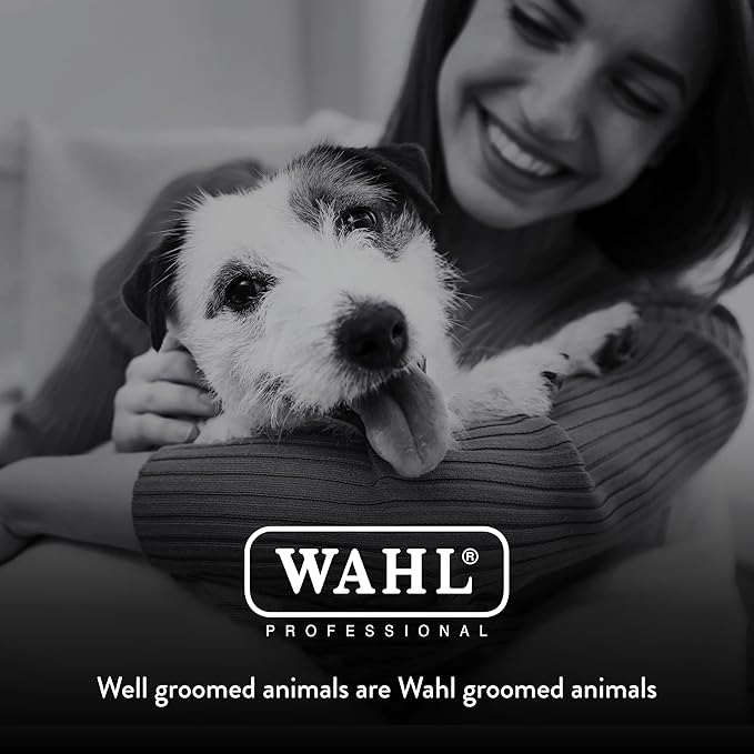 WAHL Professional Animal 5-in-1 Adjustable Blade Arco, Bravura, Chromado, Creativa, Figura, and Motion Pet, Dog, and Horse Clippers - Fine (2179-301)