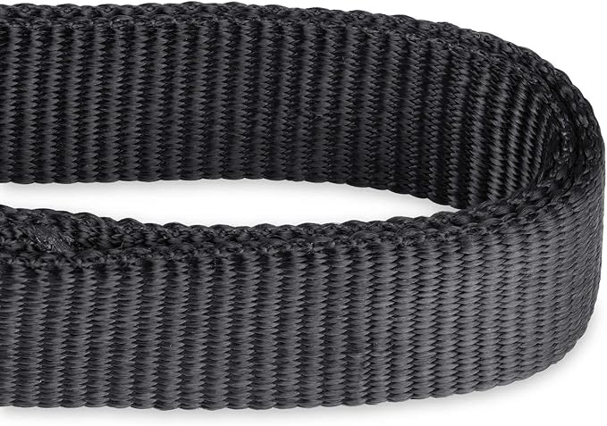 Hyhug Martingale Dog Collar Without Buckle: Anti Escape, No Slip Heavy Duty Nylon, Colorfast Adjustable Pet Supplies for Small Breeds(Small,Black)