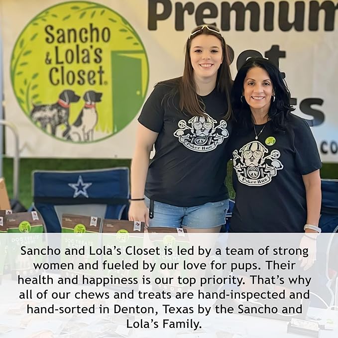 100% Natural Elk Jerky Dog Treats by Sancho and Lola’s (12 Pack) Packed with Lean Protein for a Healthy Snack - Made in The USA