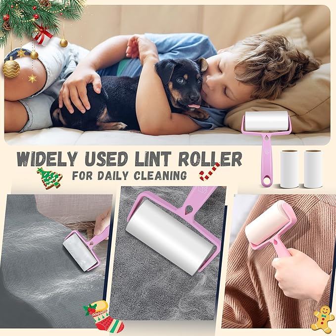 23-Inch Dog Stairs for High Beds, 5-Step Foam Slope Dog Stairs to Beds, Friendly to Old,Joint Injury,Short Leg Pets,Non-Slip Bottom Pet Ramp - Machine Washable,Gift 1 Lint Roller Set